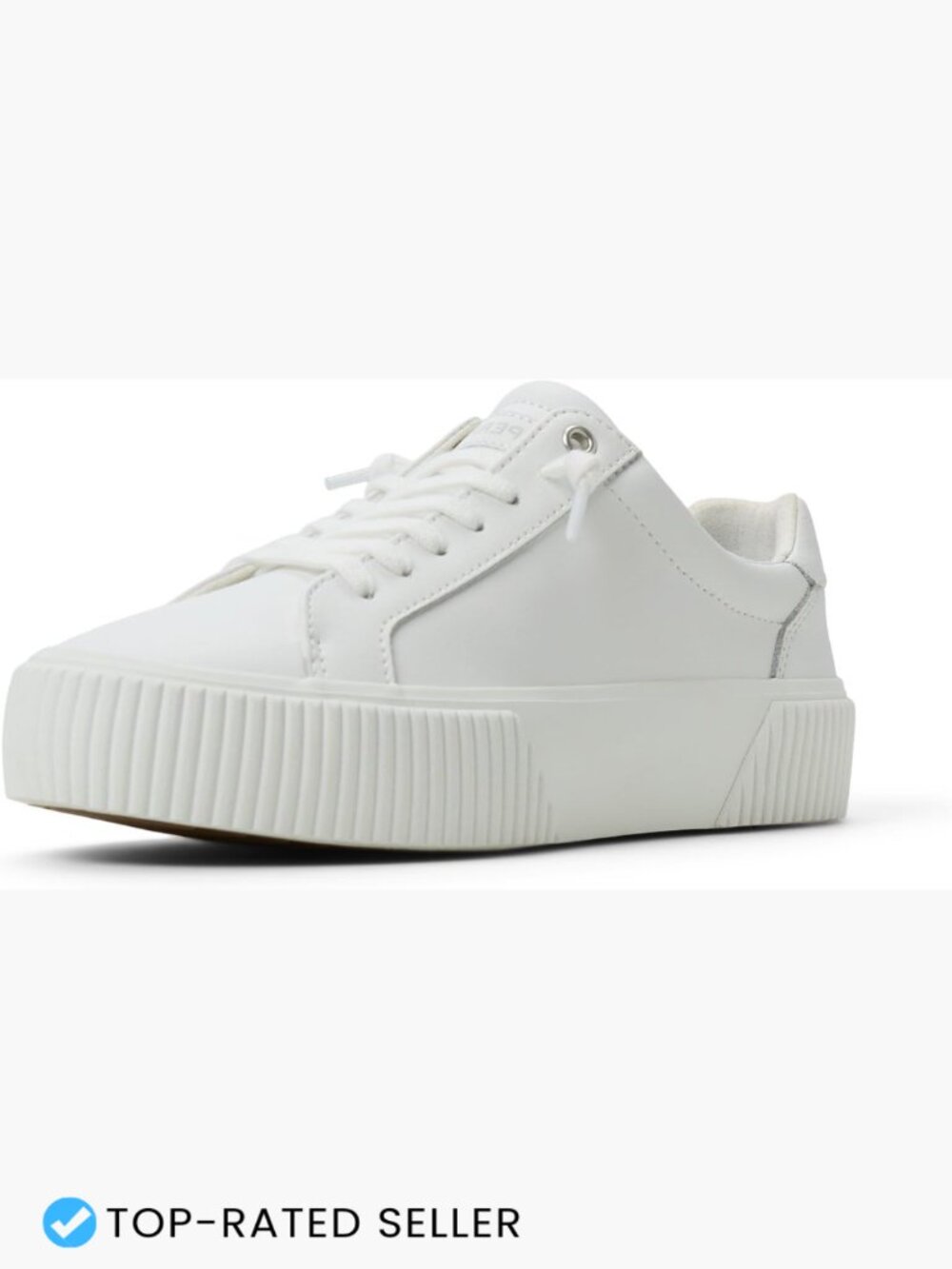 Platform Sneaker Lace Up Casual Athletic Shoe Comfortable Everyday Street Style